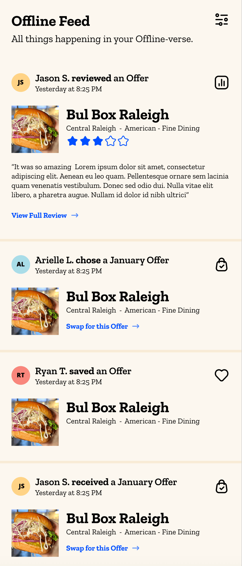 Friends Features in the App screenshot